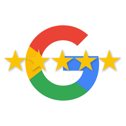 Google 5 Star Review Icon -500